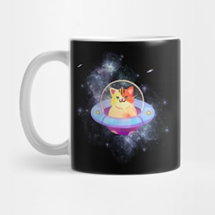 Cute Space Cat Mug